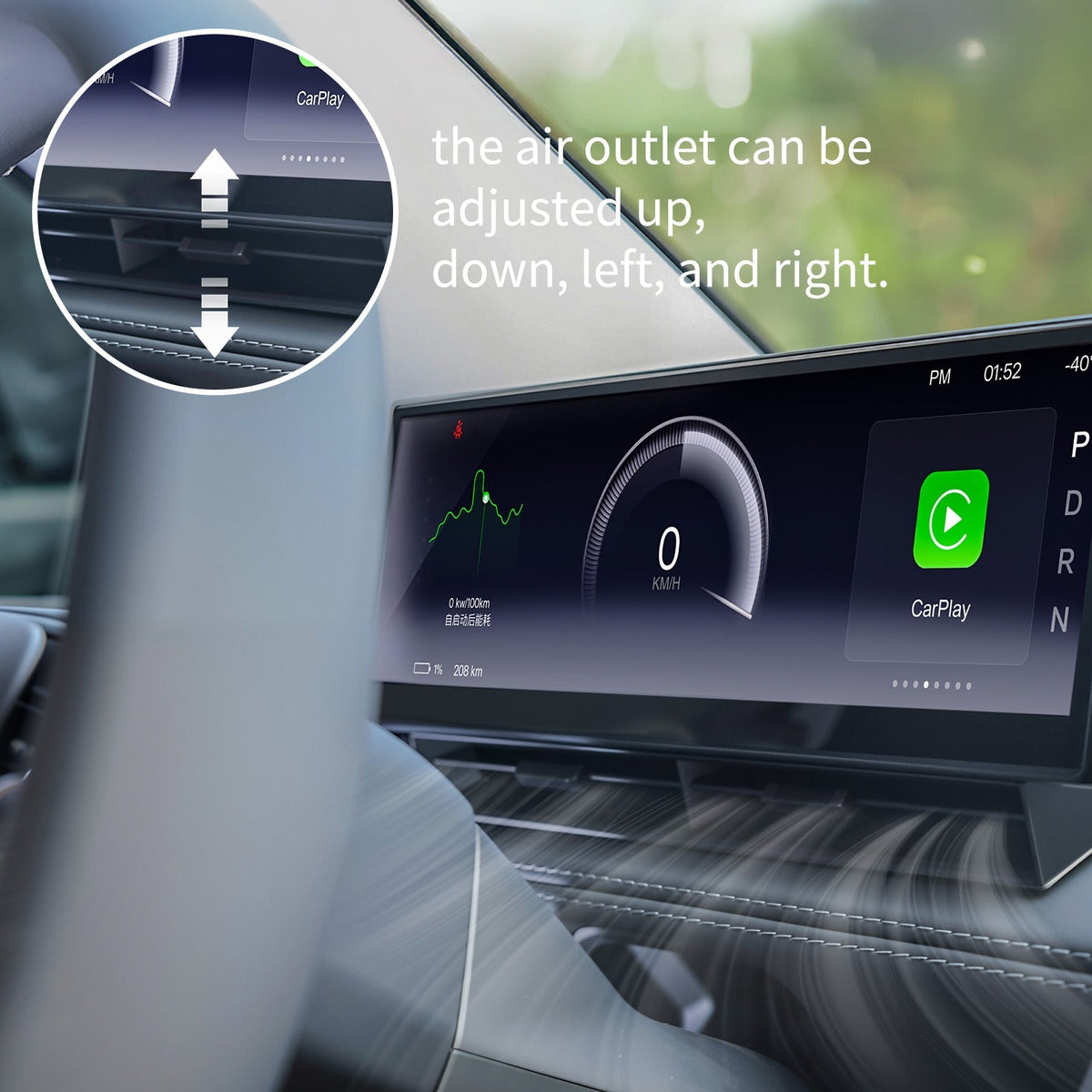 Miroken 10.88′′ Touch Screen Instrument Cluster Dashboard Display for Model 3/Y