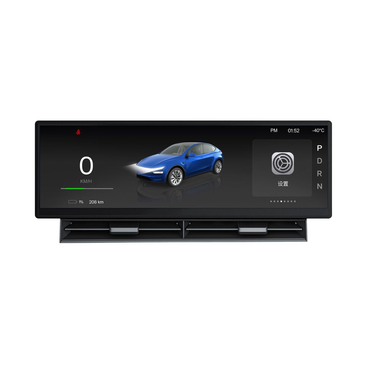 Miroken 10.88′′ Touch Screen Instrument Cluster Dashboard Display for Model 3/Y