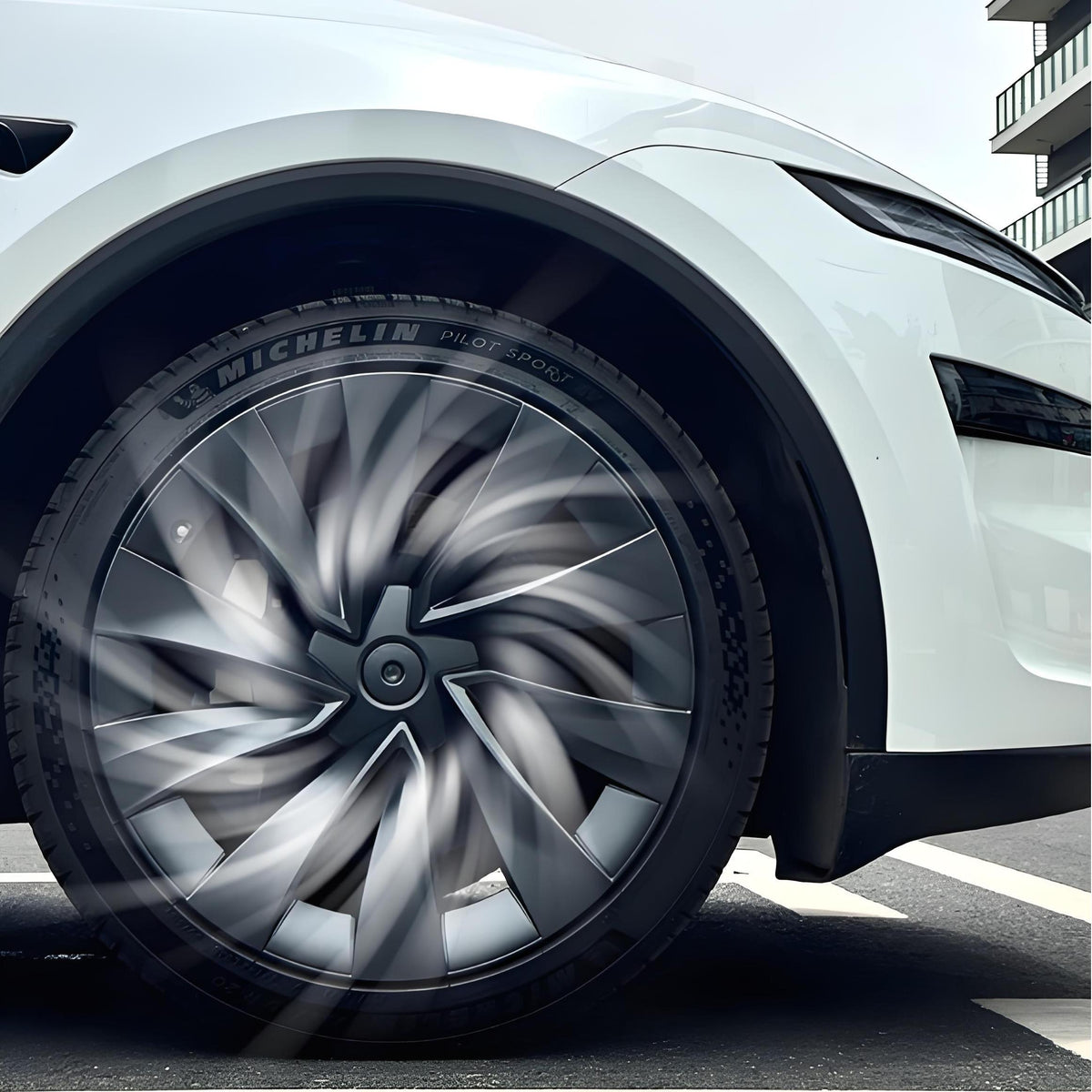 Miroken 20″ Helix Wheel Covers for Model Y Juniper