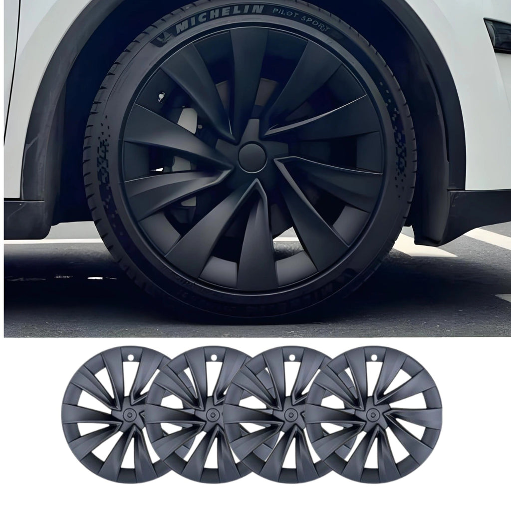 Miroken 20″ Helix Wheel Covers for Model Y Juniper