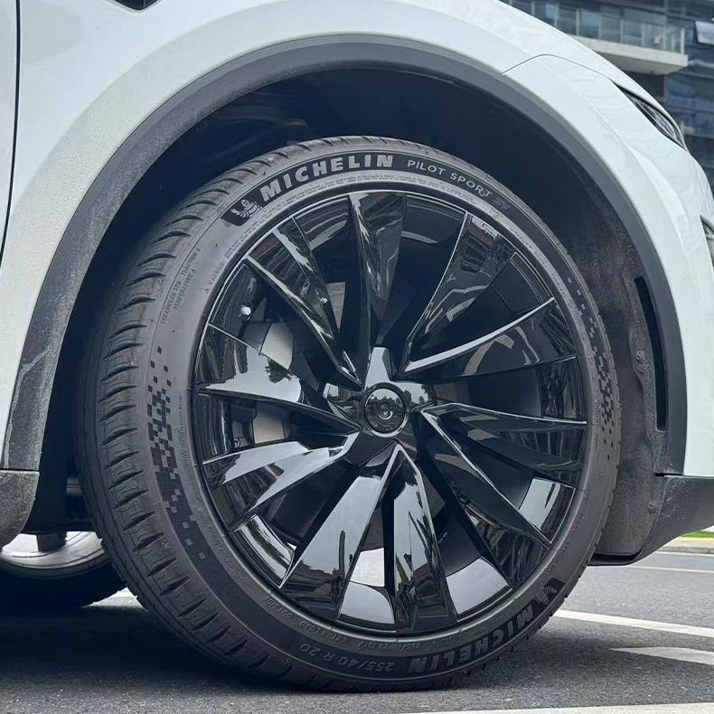 Miroken 20″ Helix Wheel Covers for Model Y Juniper