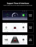 Miroken F9 Pro Screen Dashboard Display With Carplay & Android Auto for Model 3 / Model Y