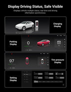 Miroken F9 Pro Screen Dashboard Display With Carplay & Android Auto for Model 3 / Model Y