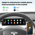 Miroken 9.6 Inch Instrument Cluster Dashboard Display for Model 3 / Y