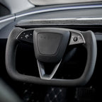 Miroken Alcantara Yoke Steering Wheel for Model 3 Highland & Model Y Juniper