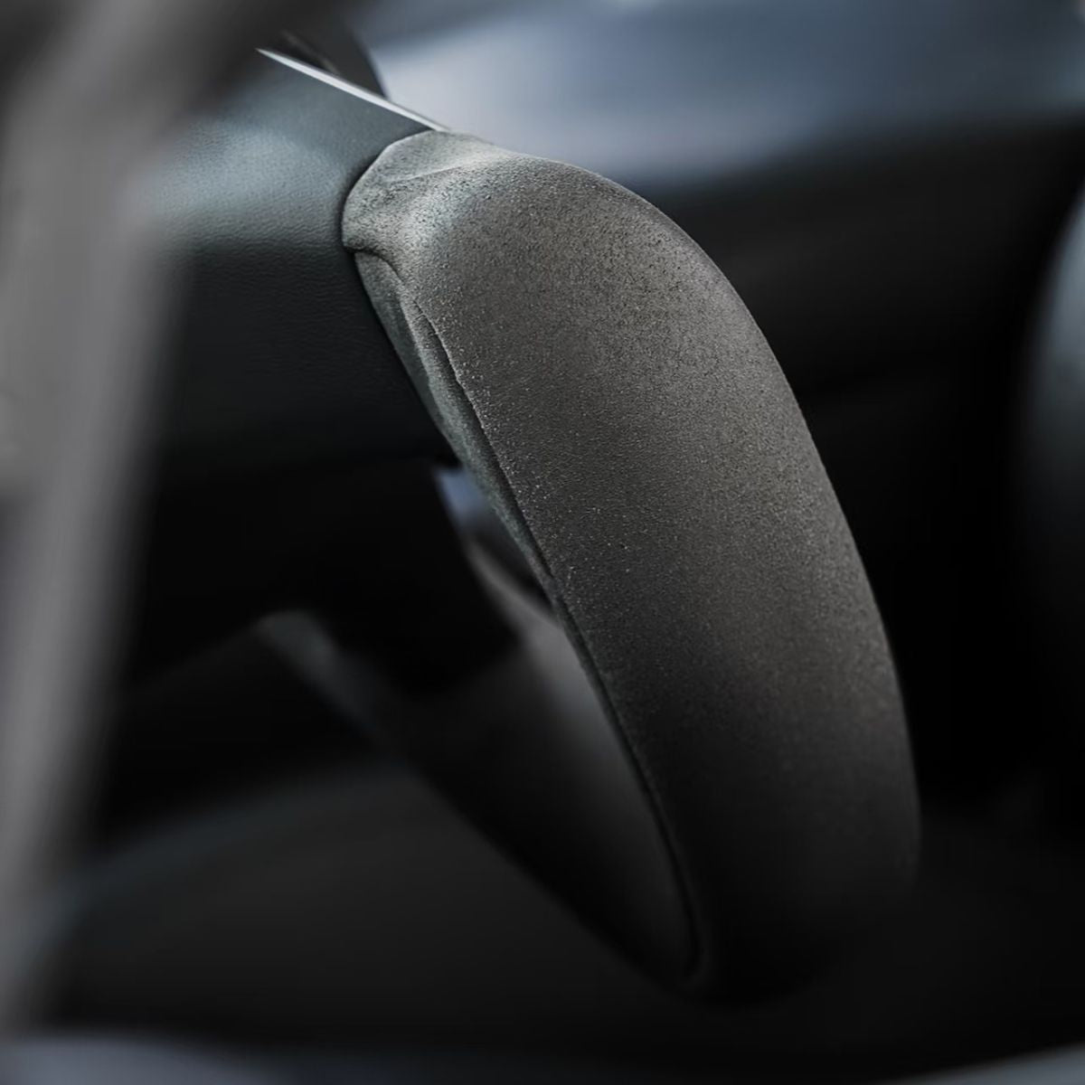 Miroken Alcantara Yoke Steering Wheel for Model 3 Highland & Model Y Juniper