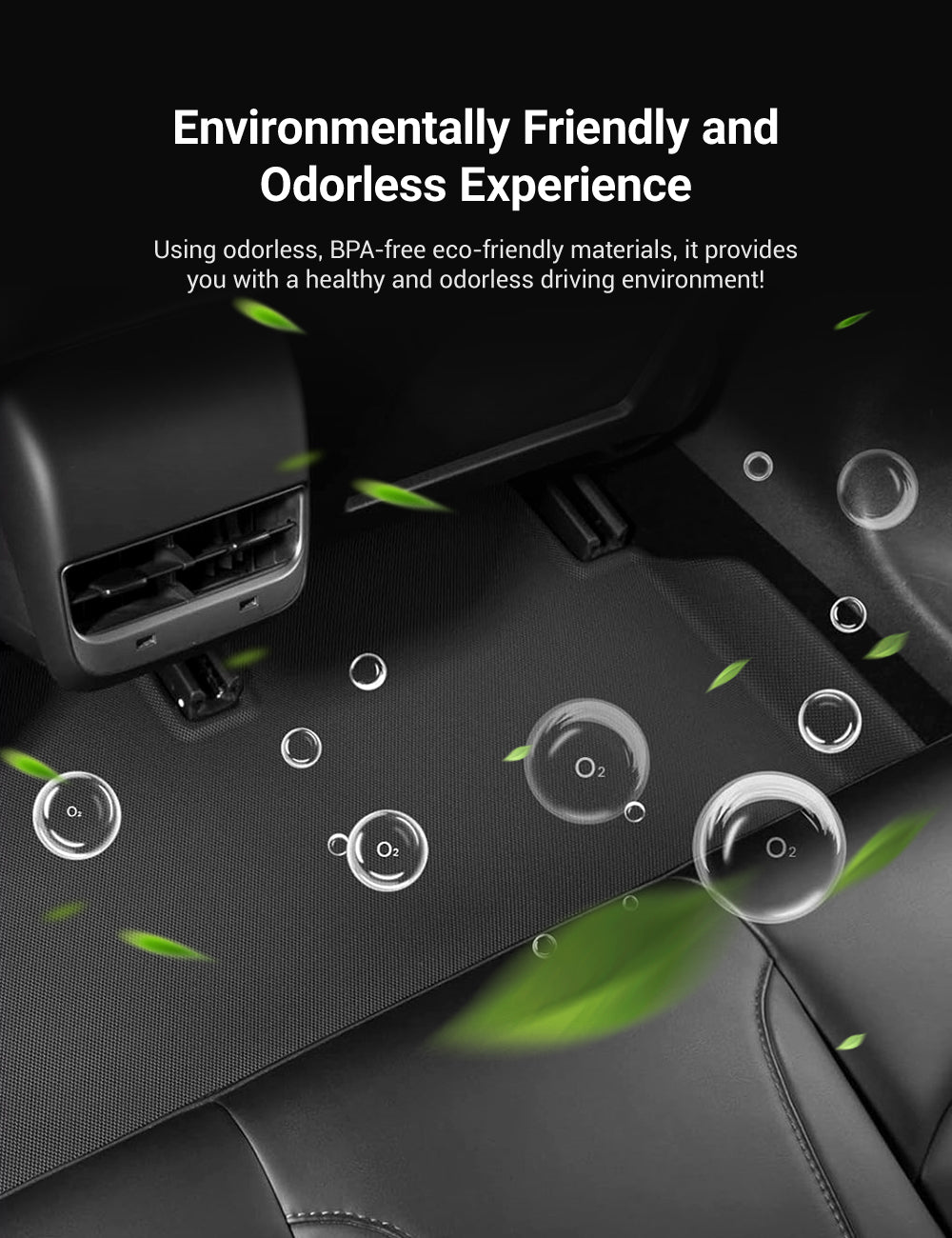 Miroken All Weather 3D Floor Mats for Tesla Model Y & Model 3 Highland