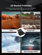 Miroken All Weather 3D Floor Mats for Tesla Model Y & Model 3 Highland