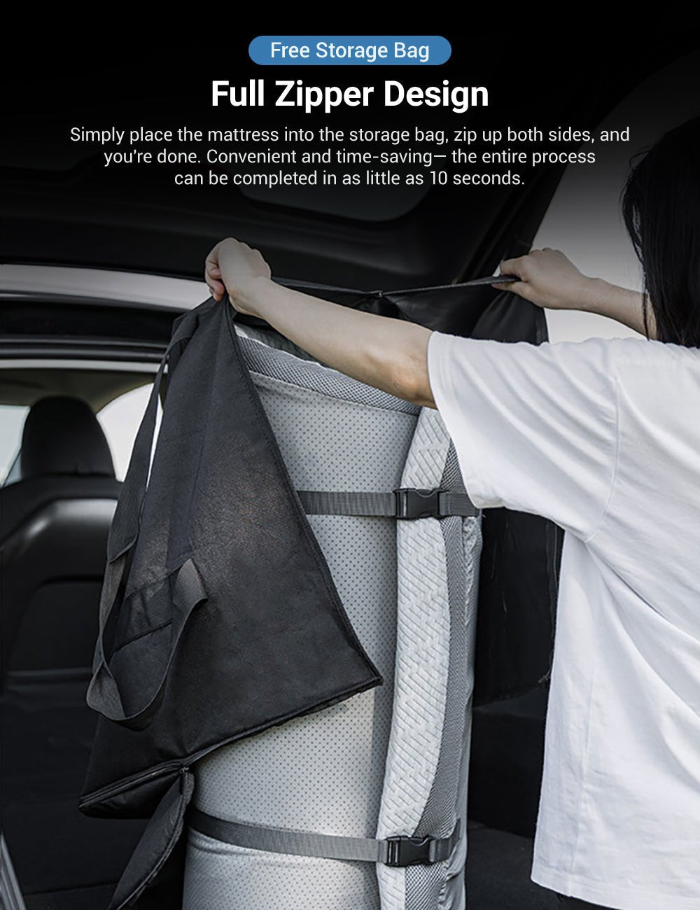 Miroken Camping Mattress for Tesla Model 3/Y