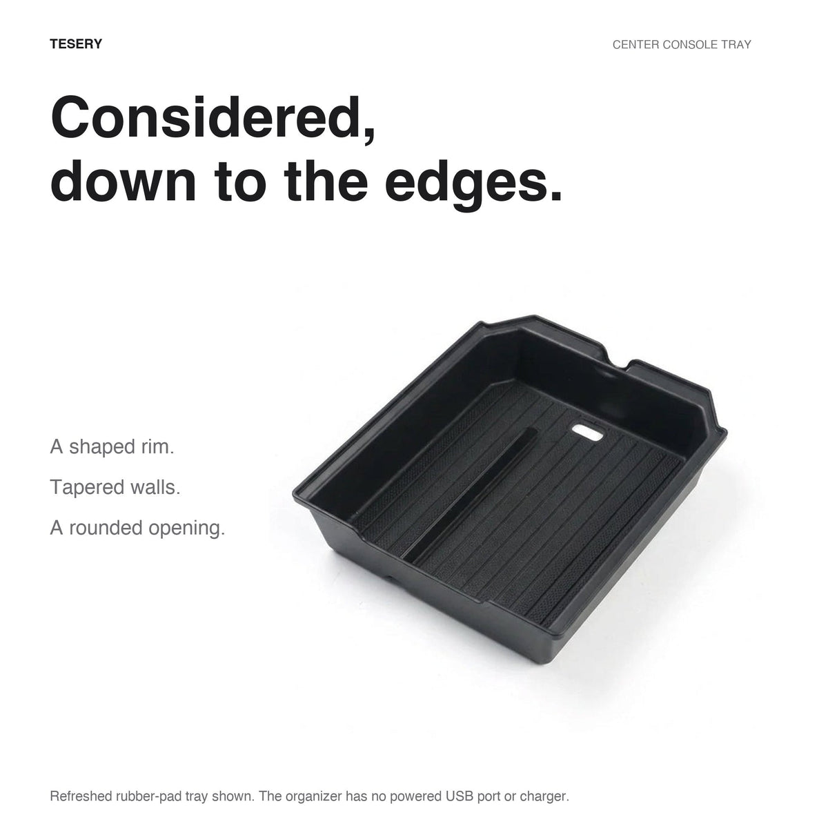 Miroken Center Console Tray for Model 3 & Model Y & Model YL