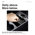 Miroken Center Console Tray for Model 3 & Model Y & Model YL
