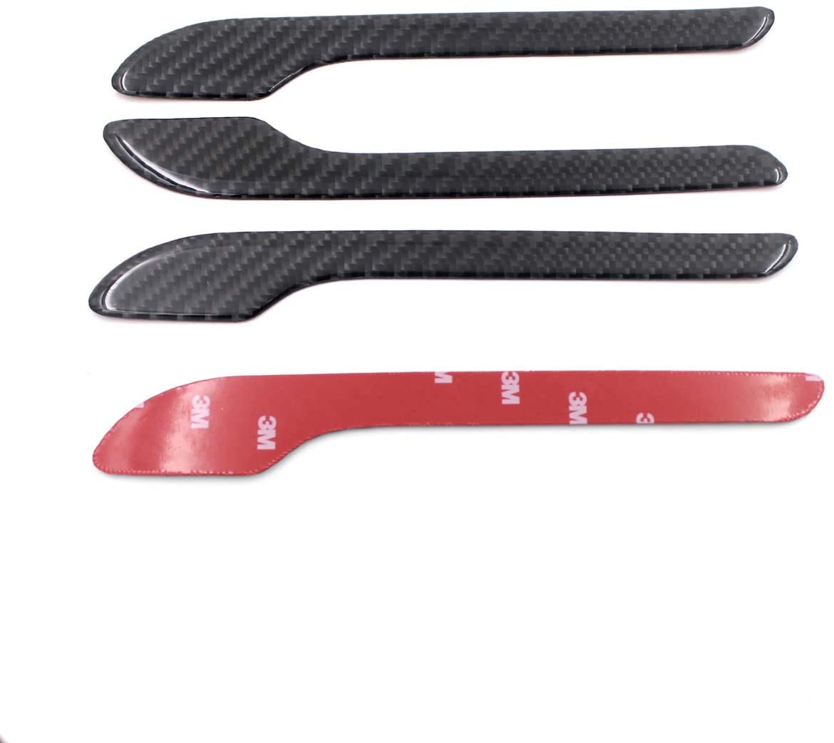 Miroken Door Handle Protect Cover for Tesla Model 3 / Y - Carbon Fiber Exterior Mods