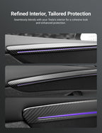 Miroken Dry Carbon Fiber Door Trim Cover for Tesla Model Y Juniper