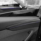 Miroken Dry Carbon Fiber Door Trim Cover for Tesla Model Y Juniper