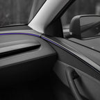 Miroken Dry Carbon Fiber Door Trim Cover for Tesla Model Y Juniper