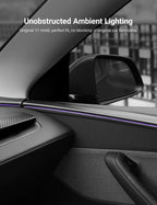 Miroken Dry Carbon Fiber Door Trim Cover for Tesla Model Y Juniper
