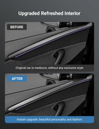 Miroken Dry Carbon Fiber Door Trim Cover for Tesla Model Y Juniper