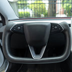 Miroken Full Carbon Fiber Yoke Steering Wheel for Model 3 Highland & Model Y Juniper