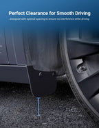 Miroken Hidden Mud Flaps Splash Guards for Model 3 Highland / Model Y Juniper