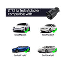 Miroken J1772 to Tesla Charger Adapter | 250V | 60A