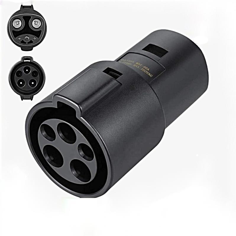 Miroken J1772 to Tesla Charger Adapter | 250V | 60A