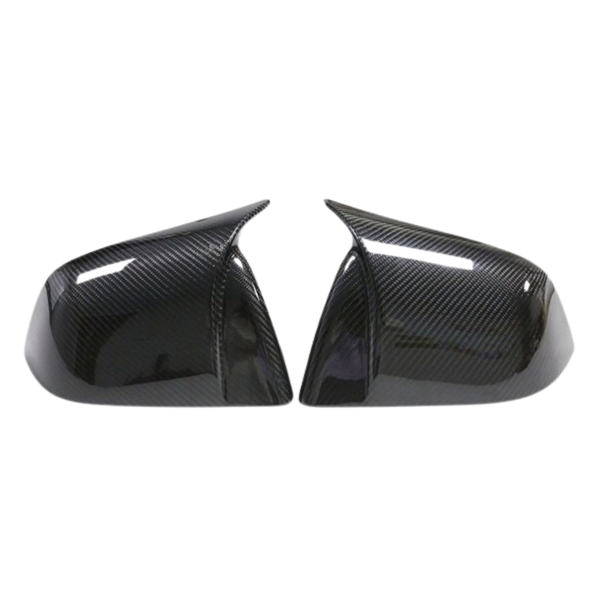 Miroken Mirror Caps for Model Y / 3 ( Sporty Style ) - Dry Carbon Fiber Exterior Mods