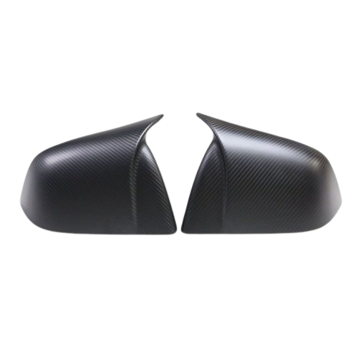Miroken Mirror Caps for Model Y / 3 ( Sporty Style ) - Dry Carbon Fiber Exterior Mods