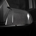 Miroken Mirror Caps for Model Y / 3 ( Sporty Style ) - Dry Carbon Fiber Exterior Mods
