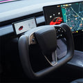 Miroken Model 3 Highland / Model Y Juniper Yoke Plaid Steering Wheel
