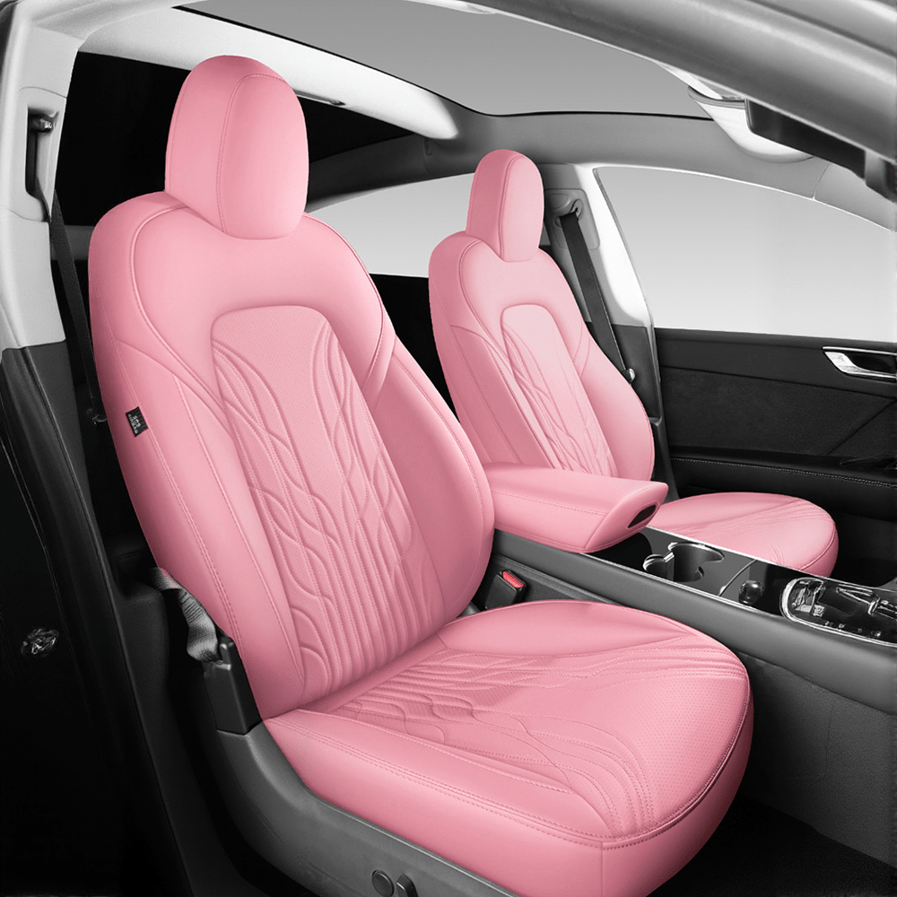 Miroken Nappa Leather Seat Covers for Model 3 Highland & Model Y Juniper