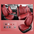 Miroken Nappa Leather Seat Covers for Model 3 Highland & Model Y Juniper