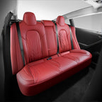 Miroken Nappa Leather Seat Covers for Model 3 Highland & Model Y Juniper