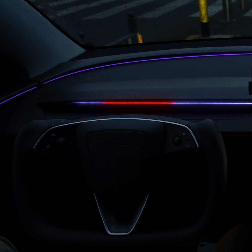 Miroken NeuroLight丨Model 3/Y Dashboard RGB Lights with Integrated BSD System