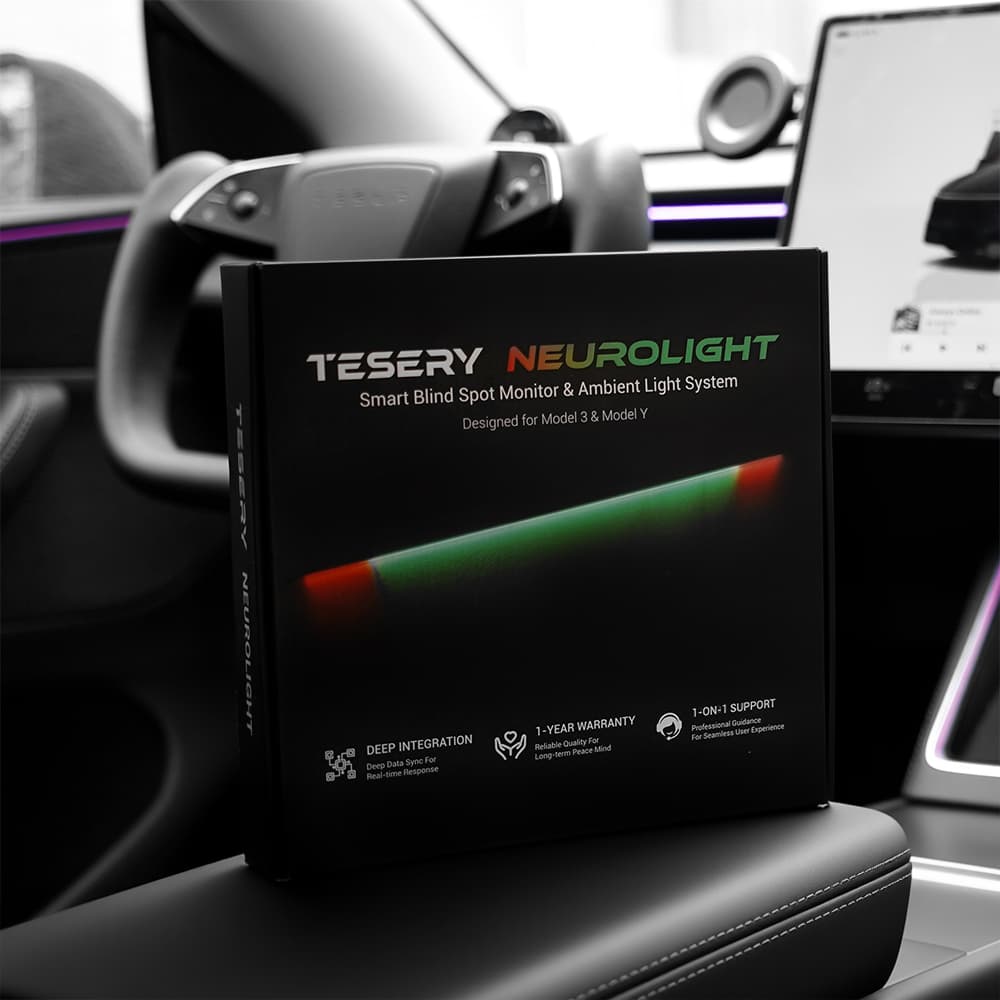 Miroken NeuroLight丨Model 3/Y Dashboard RGB Lights with Integrated BSD System