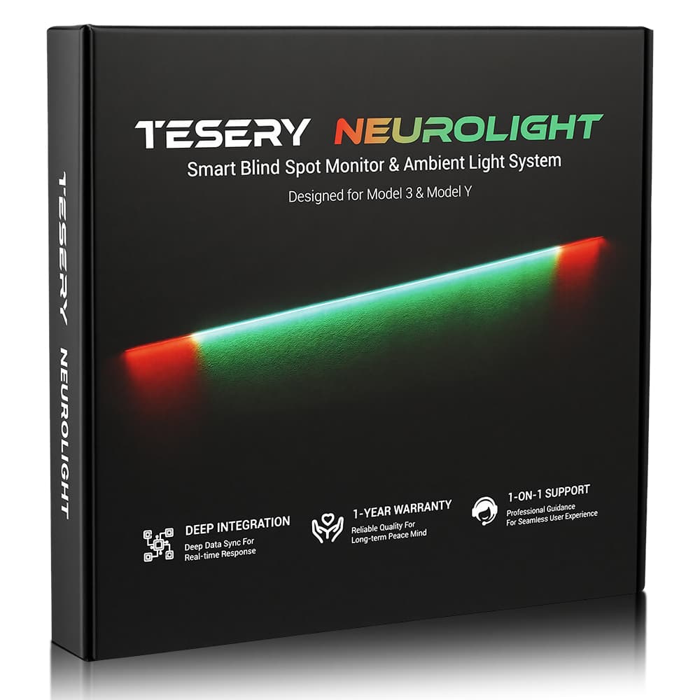 Miroken NeuroLight丨Model 3/Y Dashboard RGB Lights with Integrated BSD System