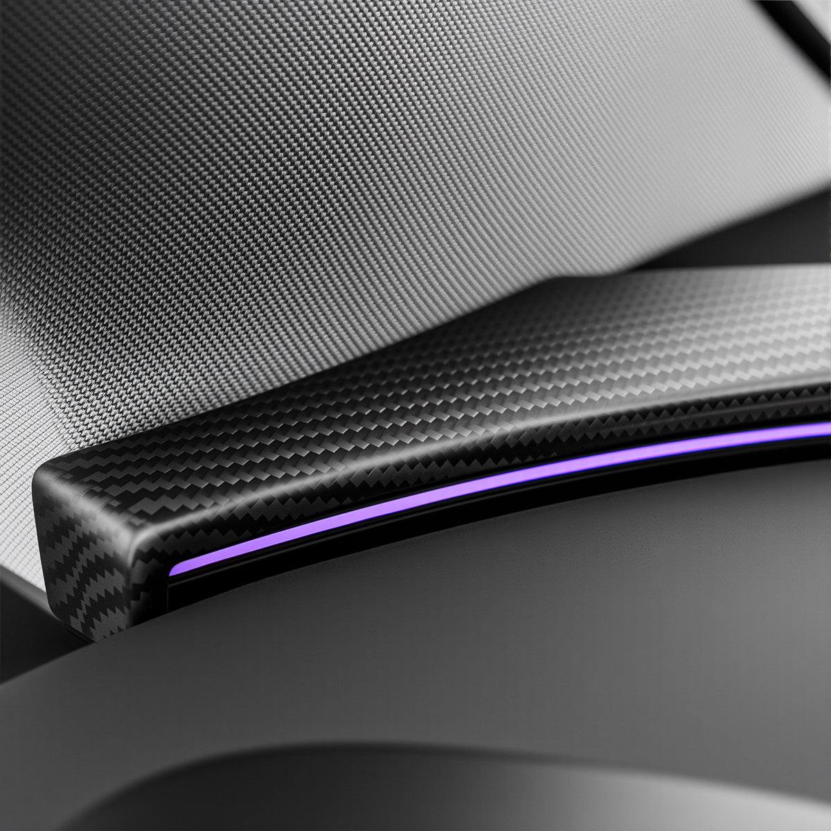 Miroken Real Dry Carbon Fiber Dashboard Cover Overlay for Model 3 Highland / Model Y Juniper