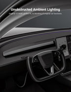 Miroken Real Dry Carbon Fiber Dashboard Cover Overlay for Model 3 Highland / Model Y Juniper