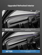 Miroken Real Dry Carbon Fiber Dashboard Cover Overlay for Model 3 Highland / Model Y Juniper