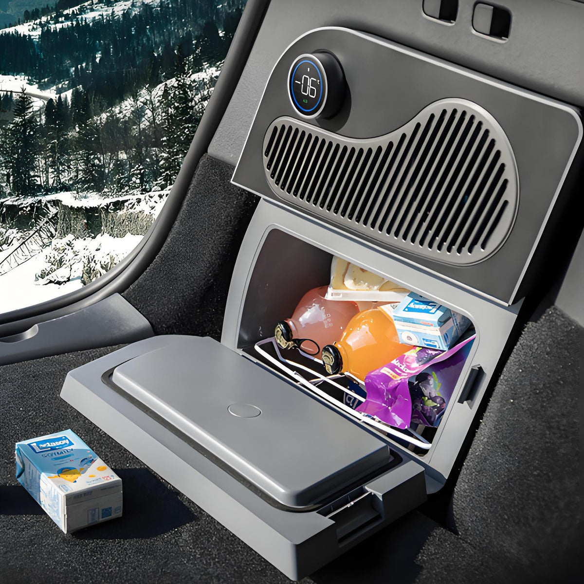 Miroken Rear Trunk On-Board Refrigerator for Model Y (5 Seaters)