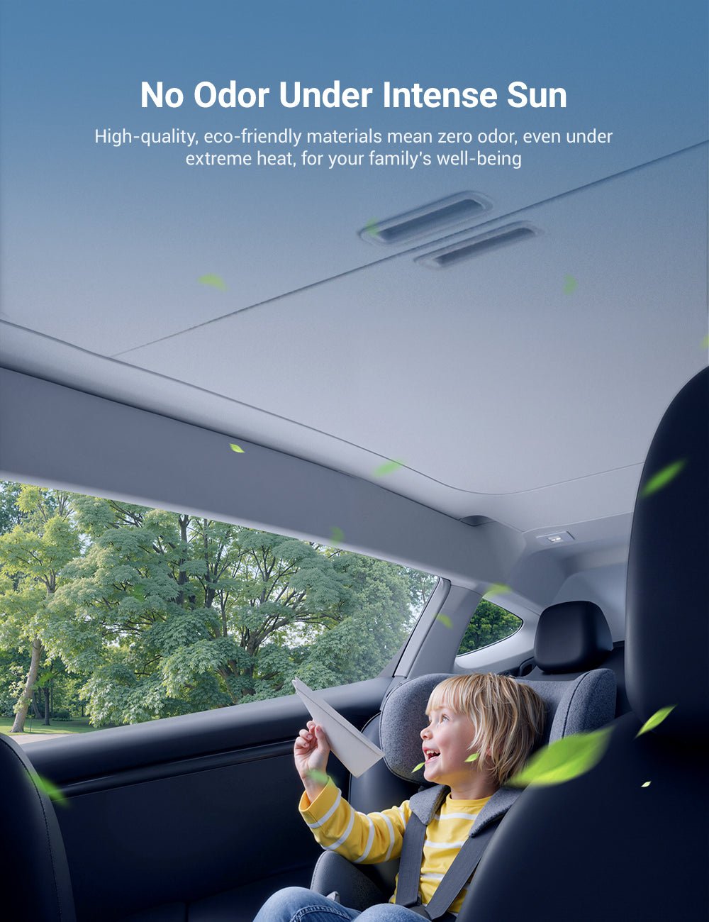 Miroken Retractable Sun Shade for Model Y Juniper