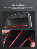 Miroken Side Mirror Cover for Model Y Juniper (OEM Style) - Dry Carbon Fiber Exterior Mods