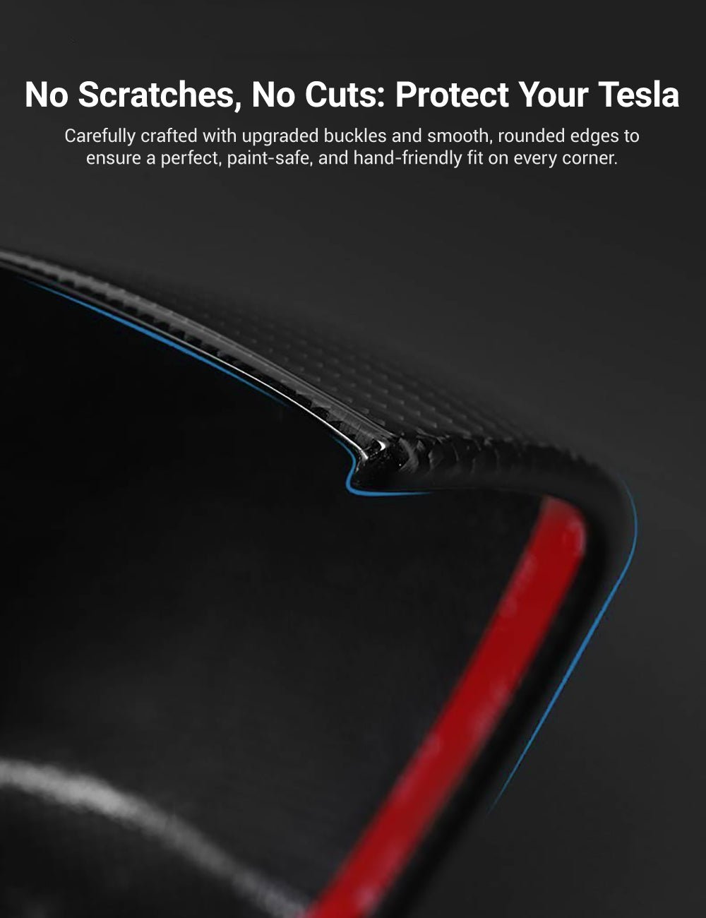 Miroken Side Mirror Cover for Model Y Juniper (OEM Style) - Dry Carbon Fiber Exterior Mods