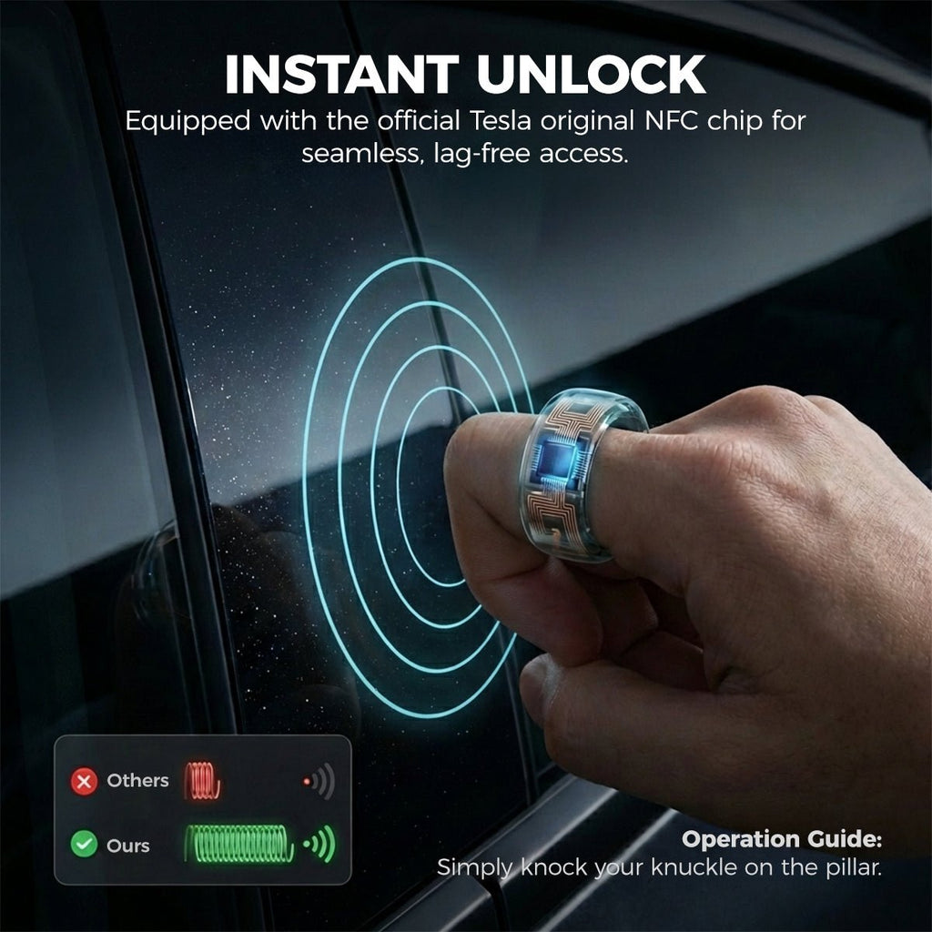 Miroken Smart Ring Key for Tesla Model 3 / Y / S / X / Cybertruck