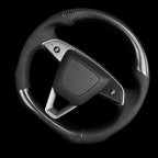 Miroken Sport Carbon Fiber Steering Wheel Replacement for Model 3 Highland & Model Y Juniper