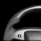Miroken Sport Carbon Fiber Steering Wheel Replacement for Model 3 Highland & Model Y Juniper