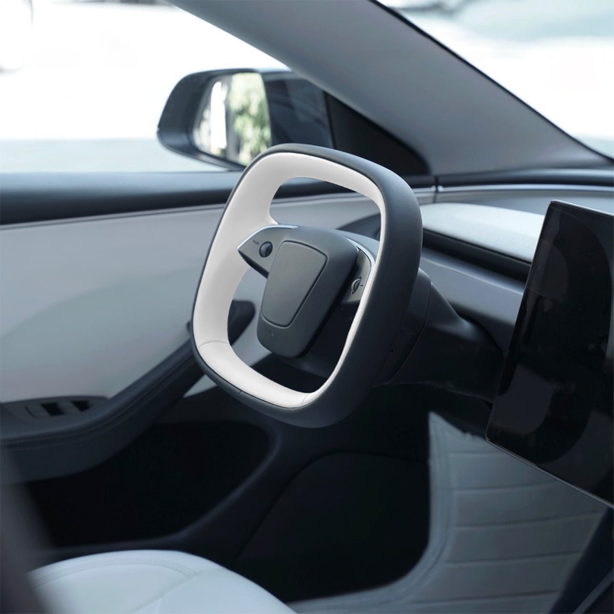 Miroken Starlink 4.0 Cyber Yoke Steering Wheel for Model 3 Highland / Model Y Juniper