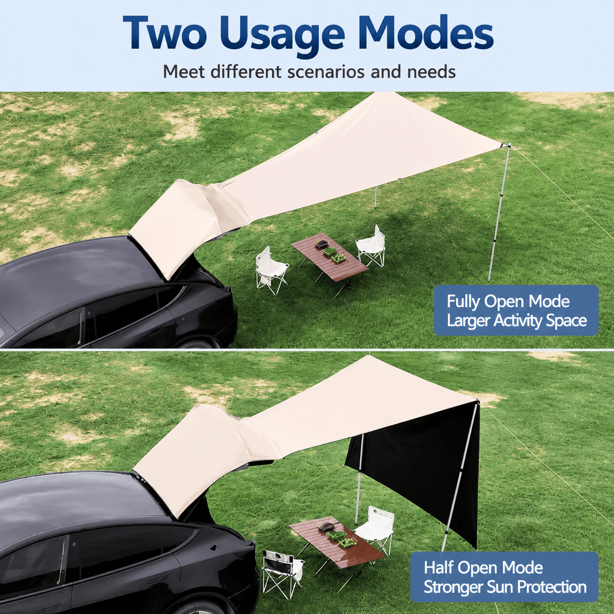 Miroken Tailgate Camping Tent for Tesla Model Y / Model Y Juniper