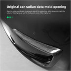 Miroken Tesla Model Y Fog Light Trim - Carbon Fiber Exterior Mods