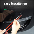 Miroken Tesla Model Y Fog Light Trim - Carbon Fiber Exterior Mods