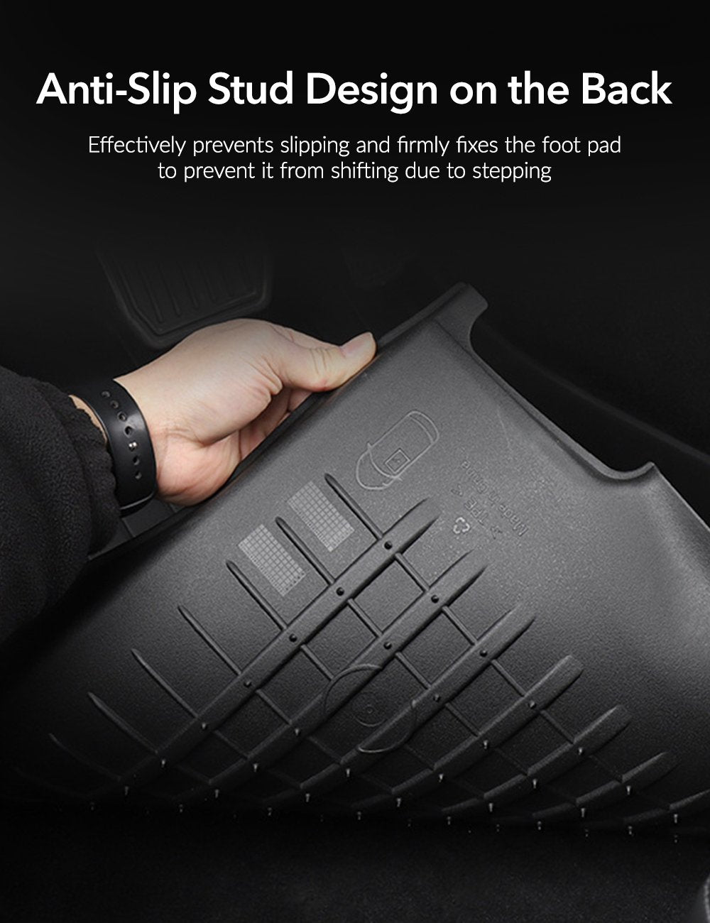 Miroken TPE All Weather Floor Mats for Tesla Model Y & Model 3